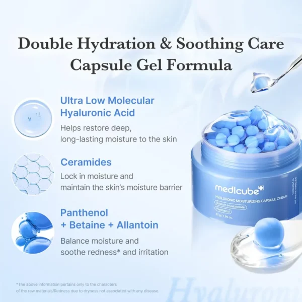 SET CAPSULAS HIDRATANTES Y LUMINOSAS MEDICUBE 2 PZS