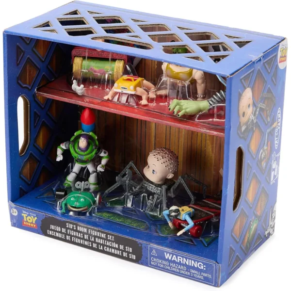 SET JUGUETES HABITACION DE SID TOY STORY DISNEY STORE