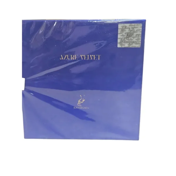 PERFUME KHADLAJ BLUE VELVET MUJER EDP 3.4 OZ / 100 ML