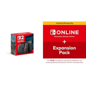 CONSOLA NINTENDO SWITCH 2 + SWITCH ONLINE EXPANSION PASS 12 MESES DIGITAL
