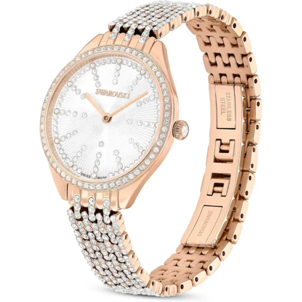 SWAROVSKI RELOJ ATTRACT PARA MUJER | ROSE GOLD TONE