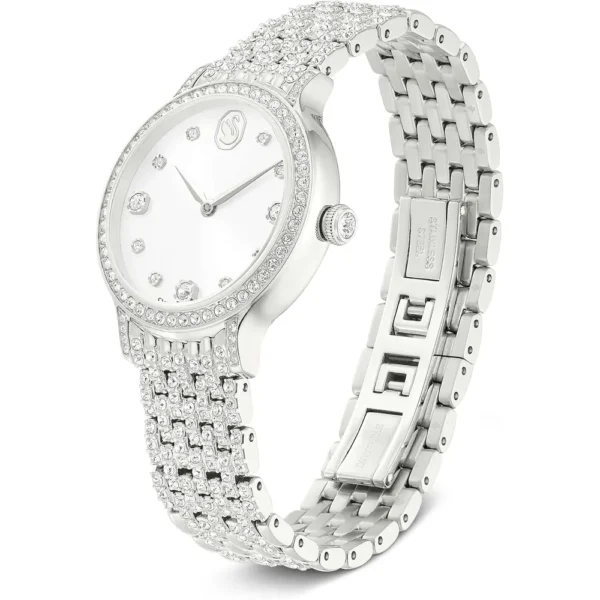 SWAROVSKI RELOJ IMBER PARA MUJER | SILVER TONE