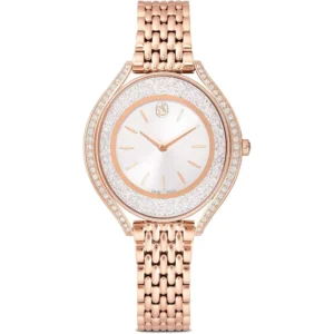 SWAROVSKI RELOJ CRYSTALLINE AURA PARA MUJER | ROSE GOLD