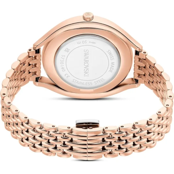 SWAROVSKI RELOJ CRYSTALLINE AURA PARA MUJER | ROSE GOLD