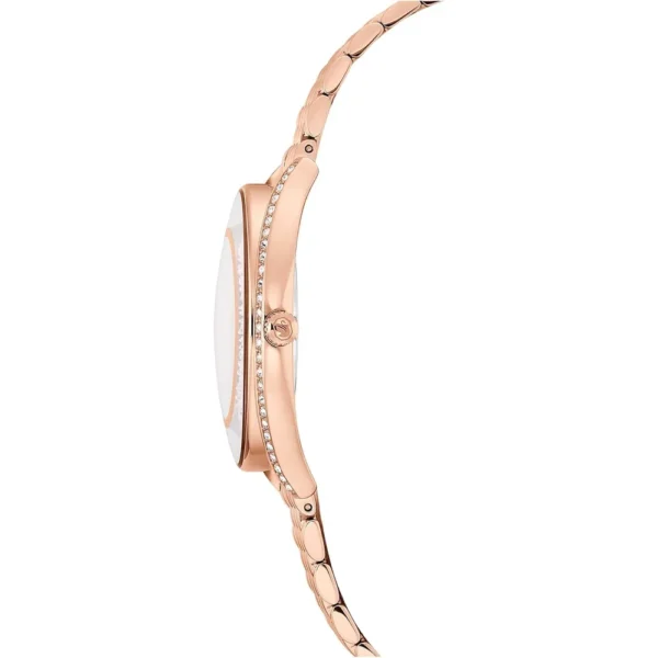 SWAROVSKI RELOJ CRYSTALLINE AURA PARA MUJER | ROSE GOLD