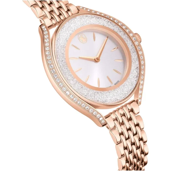 SWAROVSKI RELOJ CRYSTALLINE AURA PARA MUJER | ROSE GOLD
