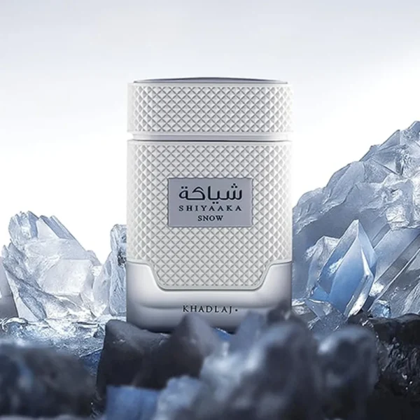 PERFUME KHADLAJ SHIYAAKA SNOW EDP HOMBRE 3.4 OZ / 100 ML
