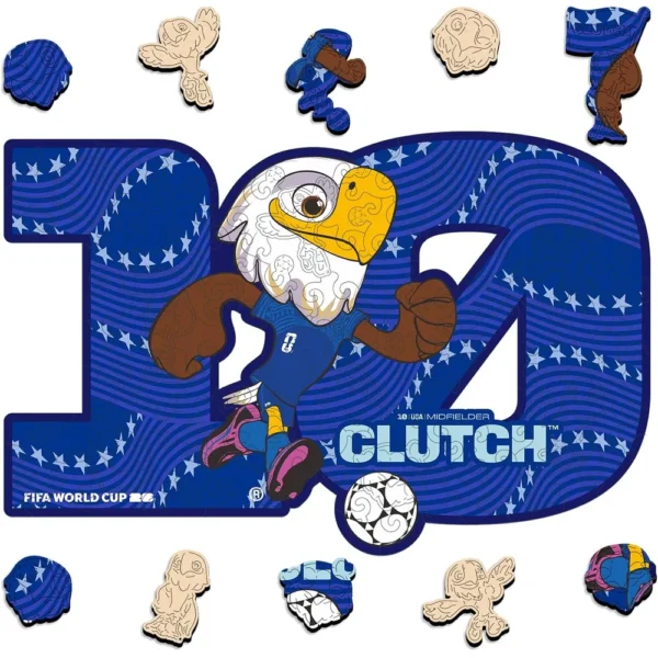 ROMPECABEZAS MASCOTA FIFA WORLD CUP 2026 USA AZUL 150 PCS
