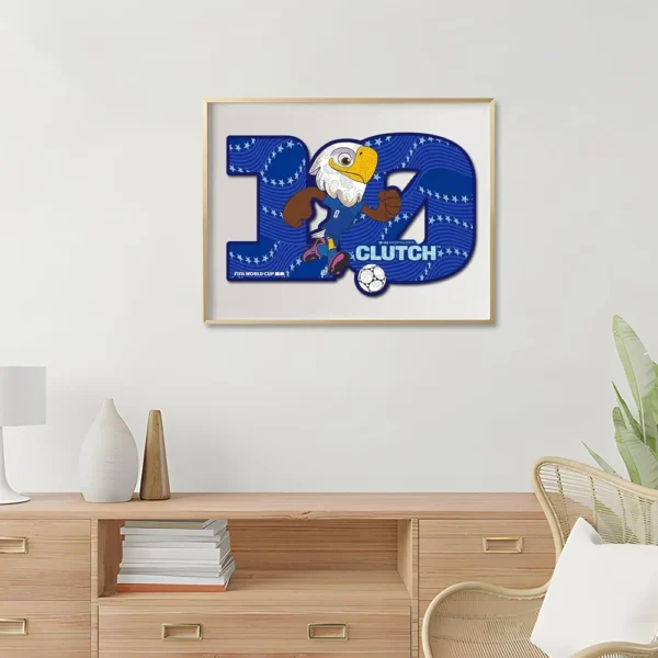 ROMPECABEZAS MASCOTA FIFA WORLD CUP 2026 USA AZUL 150 PCS