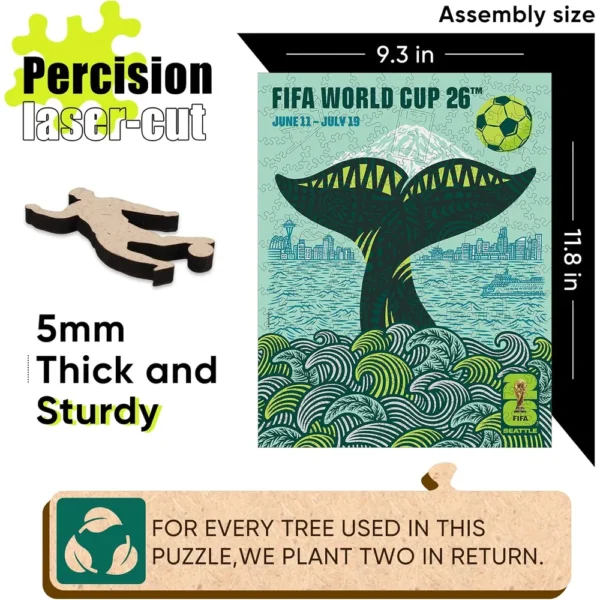ROMPECABEZAS FIFA WORLD CUP 2026 SEATTLE 200 PCS