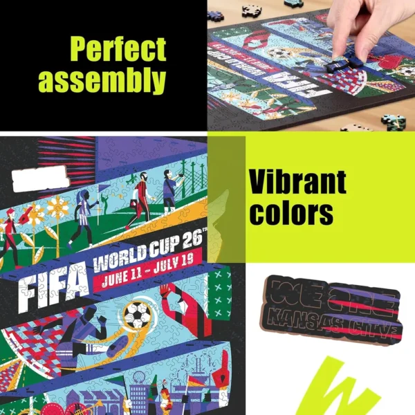 ROMPECABEZAS FIFA WORLD CUP 2026 KANSAS CITY 200 PCS
