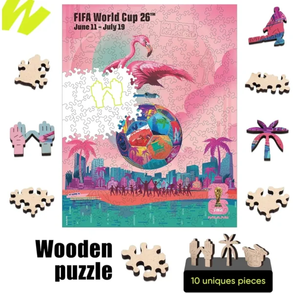 ROMPECABEZAS FIFA WORLD CUP 2026 MIAMI 200 PCS