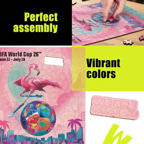 ROMPECABEZAS FIFA WORLD CUP 2026 MIAMI 200 PCS