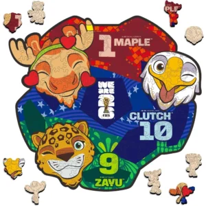 ROMPECABEZAS MASCOTAS FIFA WORLD CUP 2026 MULTICOLOR 150 PCS