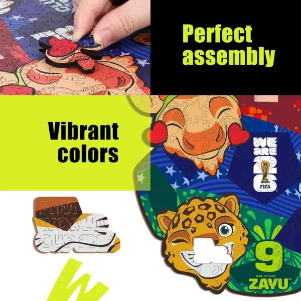 ROMPECABEZAS MASCOTAS FIFA WORLD CUP 2026 MULTICOLOR 150 PCS