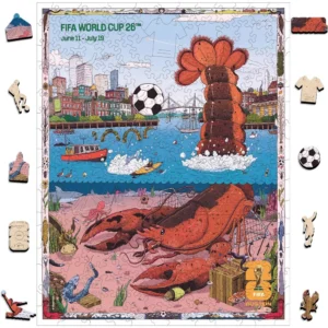 ROMPECABEZAS FIFA WORLD CUP 2026 BOSTON 200 PCS