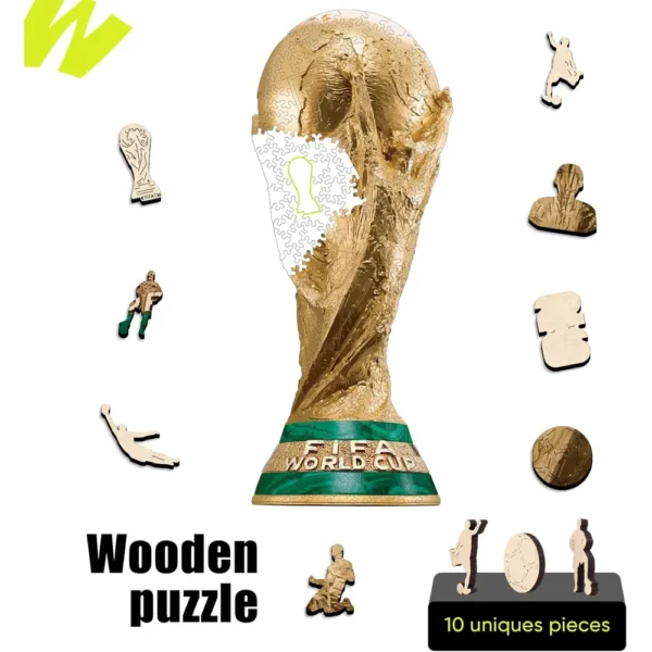 ROMPECABEZAS TROFEO FIFA WORLD CUP 2026 GOLD 200 PCS