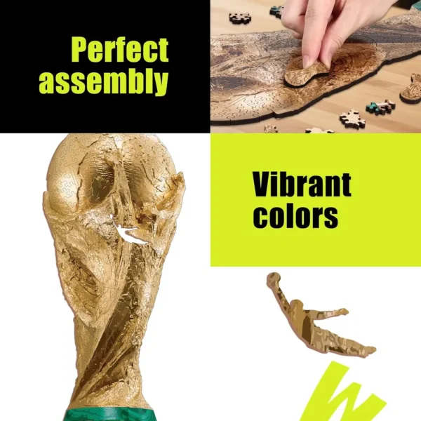ROMPECABEZAS TROFEO FIFA WORLD CUP 2026 GOLD 200 PCS