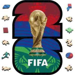 ROMPECABEZAS LOGO PAISES ANFITRIONES FIFA 2026 300 PCS