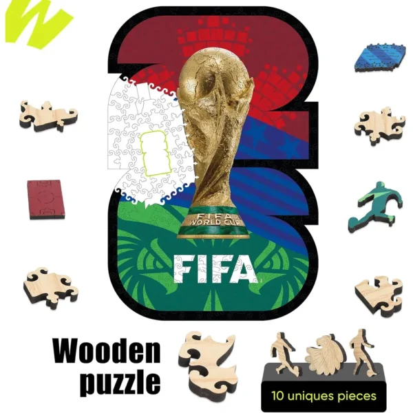 ROMPECABEZAS LOGO PAISES ANFITRIONES FIFA 2026 300 PCS