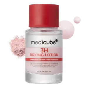 LOCION SECANTE NOCTURNA MEDICUBE 3H - 0.67 OZ / 20 ML