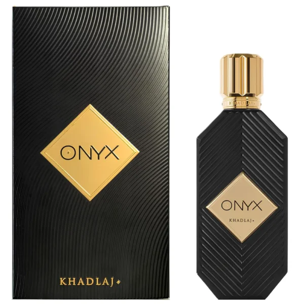PERFUME KHADLAJ ONYX GOLD EDP UNISEX 3.4 OZ / 100 ML
