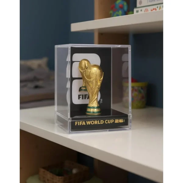 TROFEO 3D FIFA WORLD CUP 2026 VITRINA ACRILICA 3"