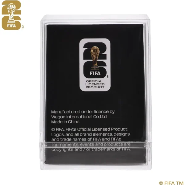 TROFEO 3D FIFA WORLD CUP 2026 VITRINA ACRILICA 3"