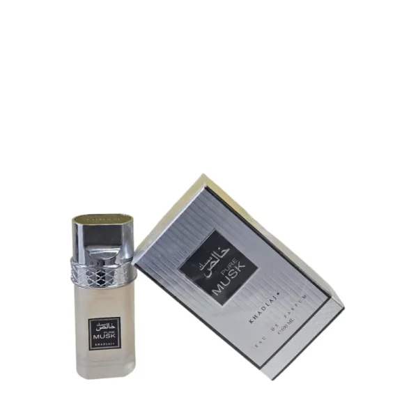 PERFUME KHADLAJ PURE MUSK CHROME UNISEX EDP 3.4 OZ / 100 ML