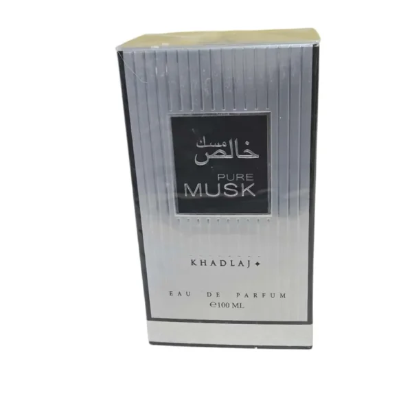 PERFUME KHADLAJ PURE MUSK CHROME UNISEX EDP 3.4 OZ / 100 ML