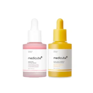 SET SERUMS VIRALES MEDICUBE PIEL CLARA Y TERSA 1 OZ / 30 ML 2 PZS