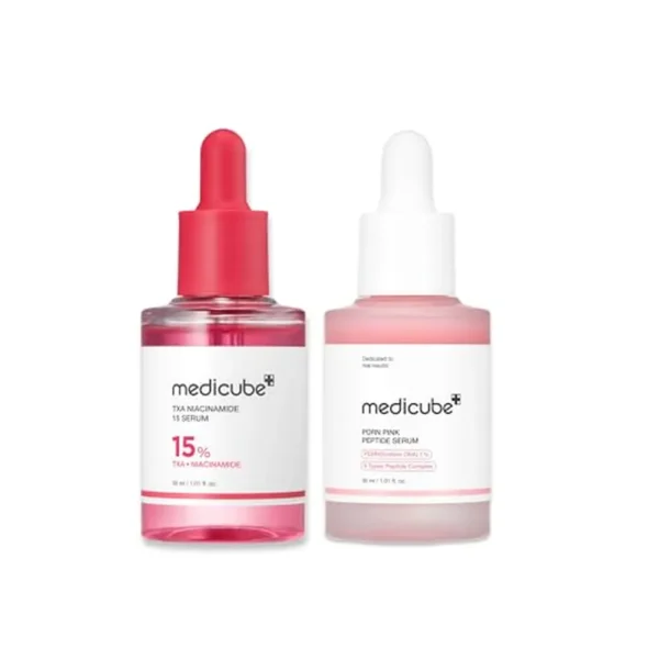 SET MEDICUBE ULTIMATE CLEAR GLASS SKIN SERUM 2 PZS