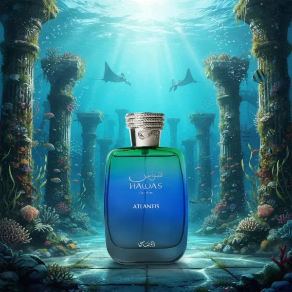 PERFUME RASASI HAWAS ATLANTIS EDP HOMBRE 3.4 OZ / 100 ML