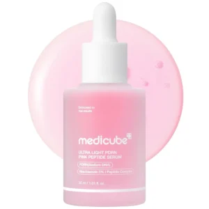 SUERO DE PEPTIDOS ROSAS MEDICUBE PDRN ADN DE SALMON 1 OZ / 30 ML