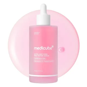 SUERO DE PEPTIDOS ROSAS MEDICUBE PDRN ADN DE SALMON 3.38 OZ / 100 ML