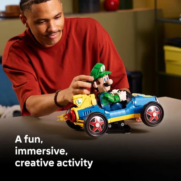 LEGO MARIO KART LUIGI Y MACH 8 72050