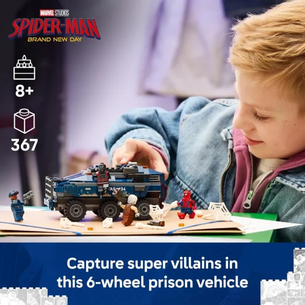 LEGO MARVEL SPIDER-MAN PERSECUCIÓN EN EL TRANSPORTE 76349