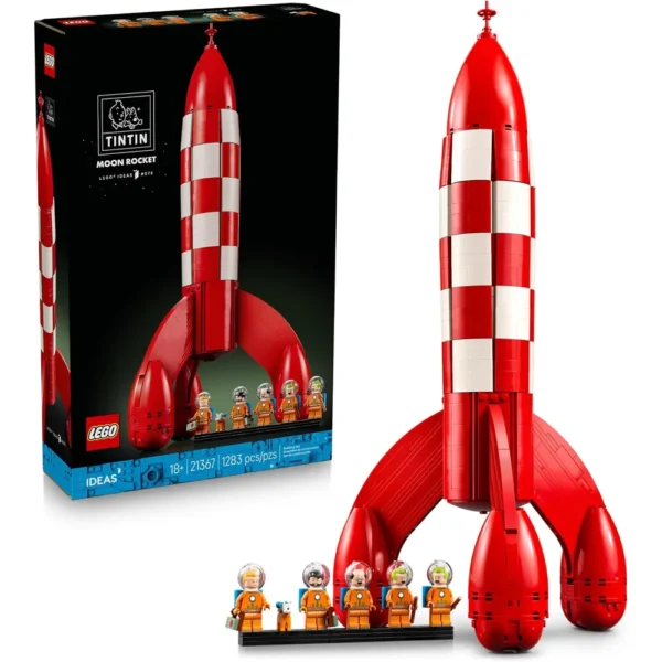 LEGO IDEAS COHETE LUNAR DE TINTÍN 21367