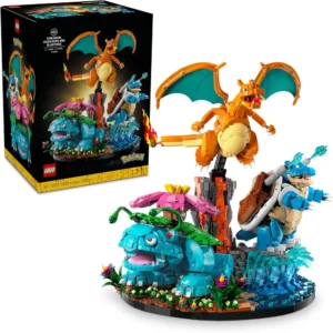 LEGO POKÉMON VENUSAUR CHARIZARD Y BLASTOISE 72153