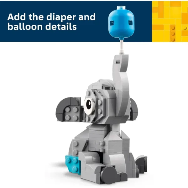 LEGO ELEFANTE BEBÉ EN EL CIELO 40814
