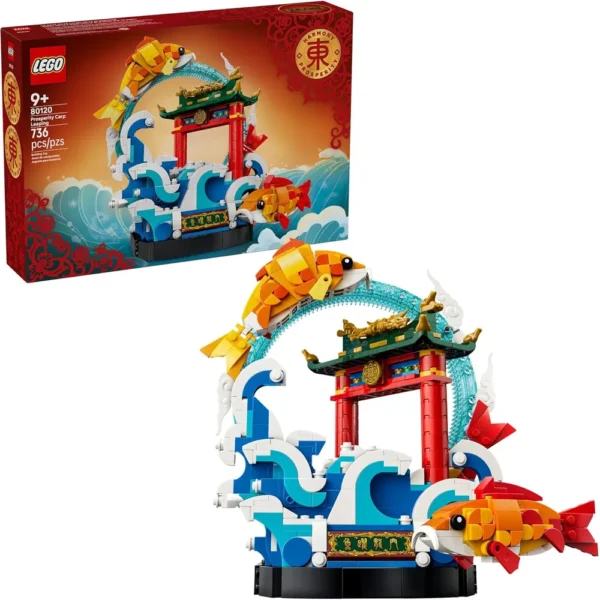 LEGO FESTIVALES CHINOS CARPA SALTANDO 80120
