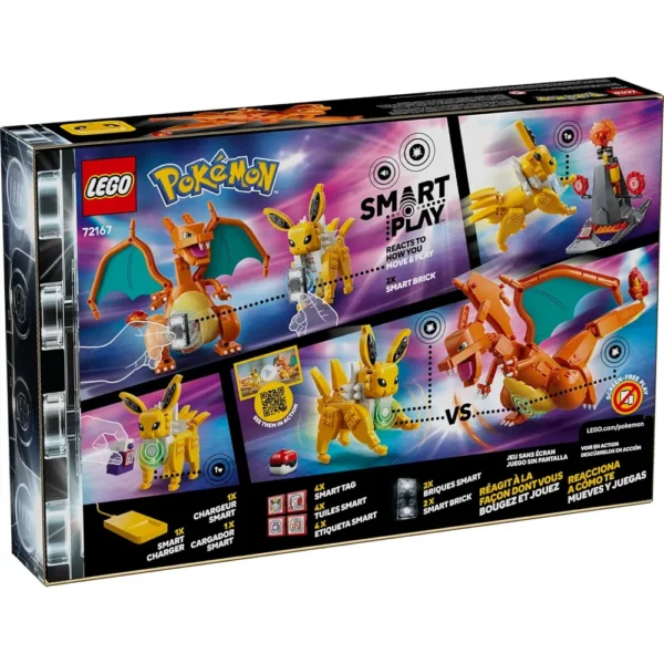LEGO POKÉMON CHARIZARD VS JOLTEON 72167