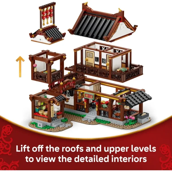 LEGO FESTIVALES CHINOS POSADA CONTEMPLAR LA LUNA 80121