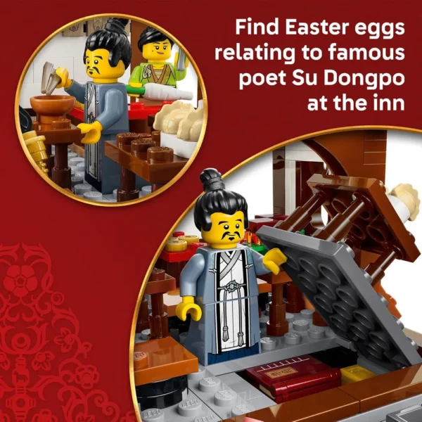 LEGO FESTIVALES CHINOS POSADA CONTEMPLAR LA LUNA 80121
