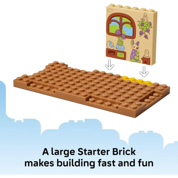 LEGO BLUEY ESCUELA CON RUSTY Y BLUEY 11221