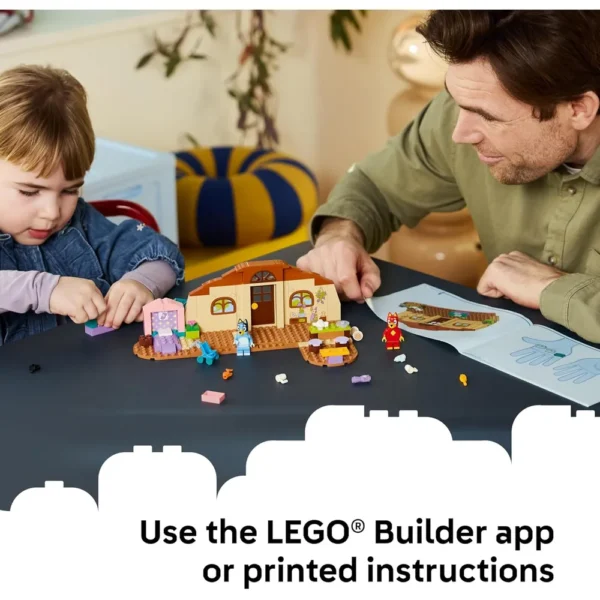 LEGO BLUEY ESCUELA CON RUSTY Y BLUEY 11221