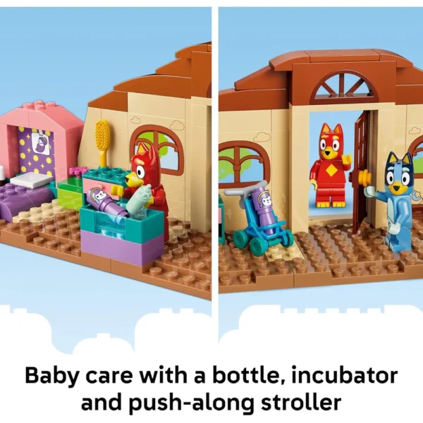 LEGO BLUEY ESCUELA CON RUSTY Y BLUEY 11221