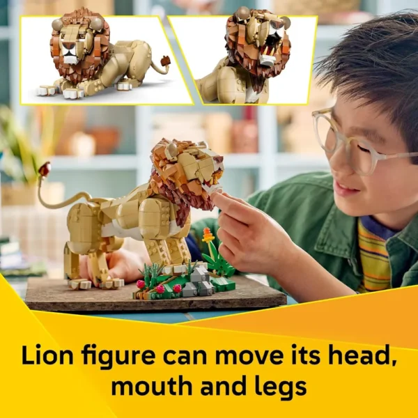 LEGO CREATOR LEÓN MAJESTUOSO 31386