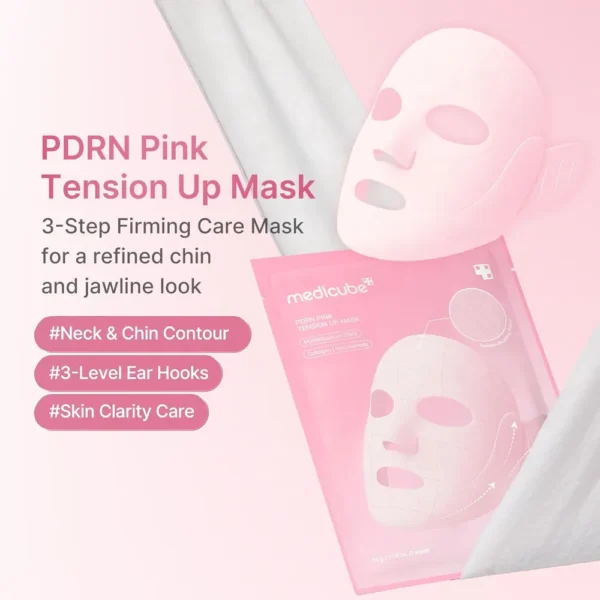 MASCARILLAS REAFIRMANTE ROSA MEDICUBE PDRN 4.80 OZ / 136 G