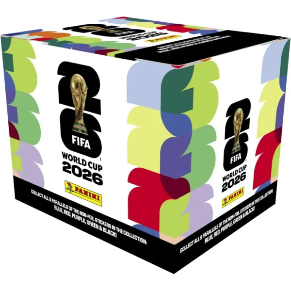 OFICIAL COPA MUNDIAL FIFA 2026 50 PACKS STICKER